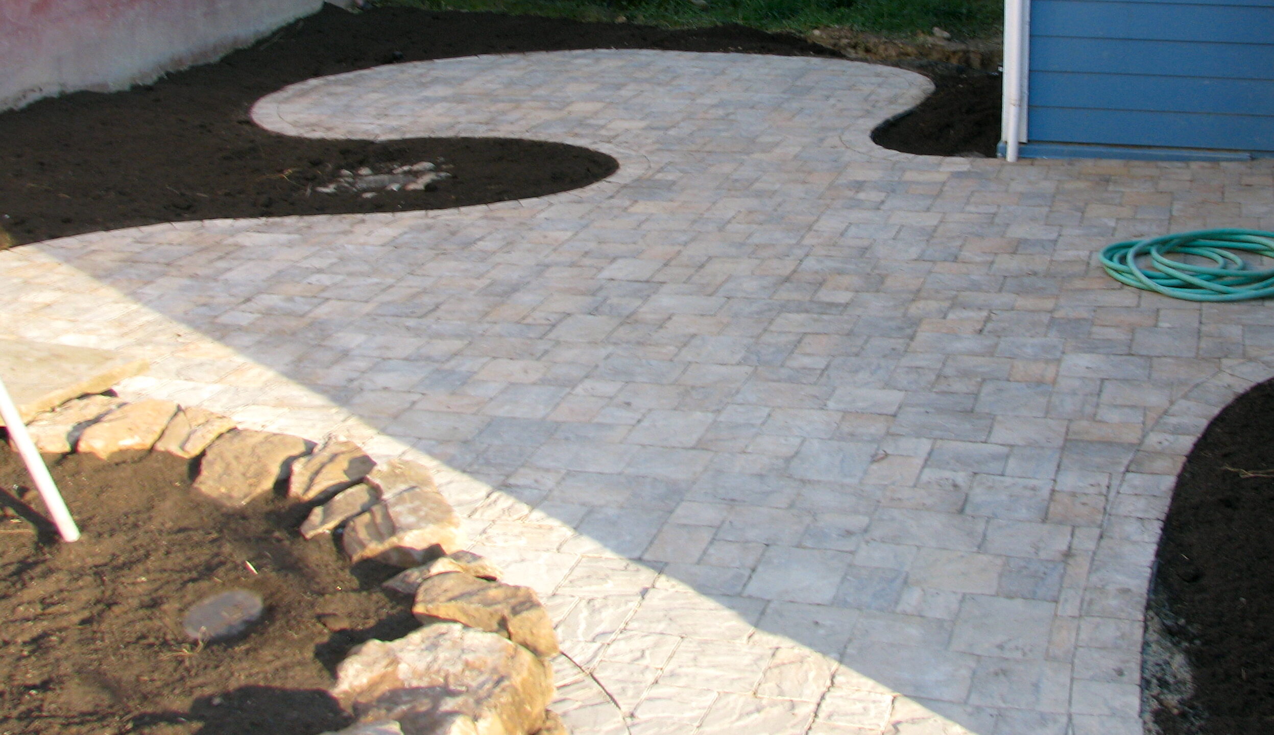 Paver Patio - After